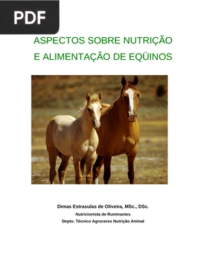 Aspectos sobre nutrição e alimentação de equinos