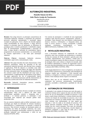 Automação industrial (Artigo)