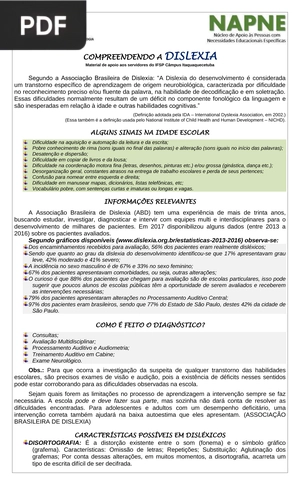 Compreendendo a dislexia (Artigo)