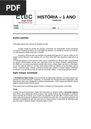 Egito antiguo (Artigo)