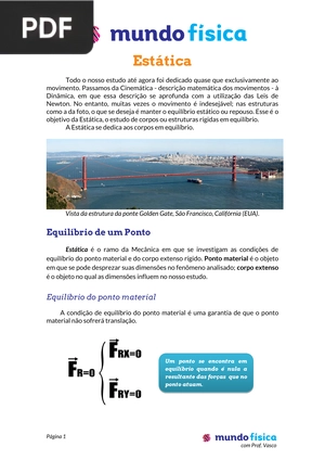 Estática (Artigo)