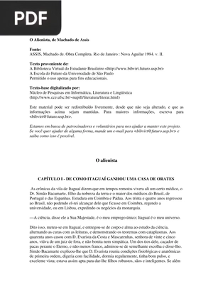 O Alienista