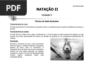Técnica do Nado Borboleta