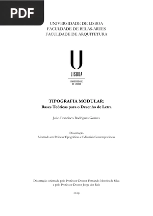 Tipografia Modular