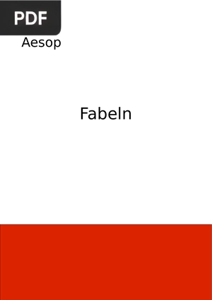 Äsops Fabeln (As Fábulas de Esopo)
