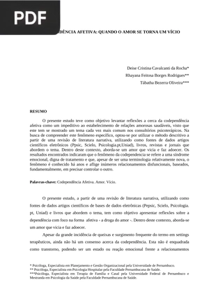 Codependência Afetiva: Quenado o amor se torna um vício