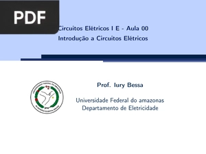 Introdução a Circuitos Elétricos (Apresentação)