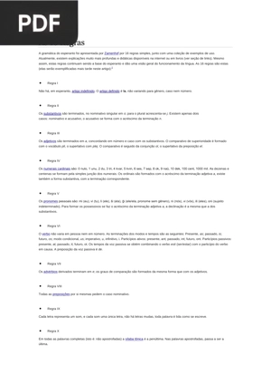 As 16 Regras