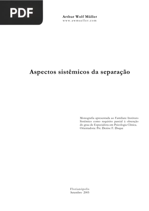 Aspectos sistemicos da separação