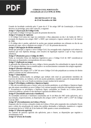 Código Civil português