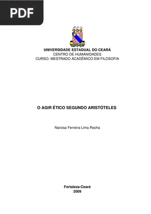 O Agir Ético Segundo Aristóteles
