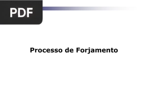 Processo de Forjamento (Apresentação)