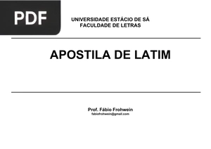Para leer textos latinos: nova abordagem do Latim (Artigo)