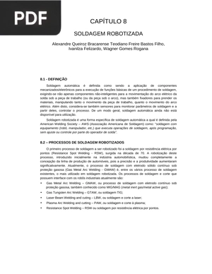 Soldagem robotizada
