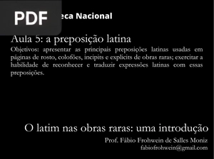Dicionário Básico de Latim – Português
