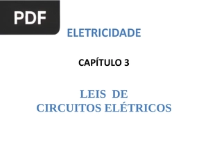Leis de circuitos elétricos (Apresentação)