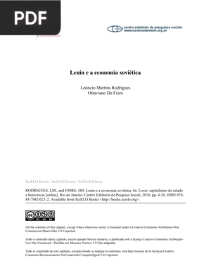 Lenin e a economia soviética (Artigo)