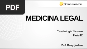 Medicina Legal (Apresentação)