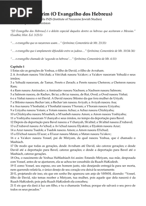 Evangelho dos Hebreus