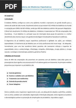 Pé diabético