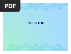 Tipografia (Apresentação)