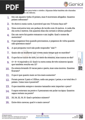 Charadas Lógicas
