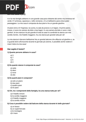 La mia casa II (A2) (Artigo)