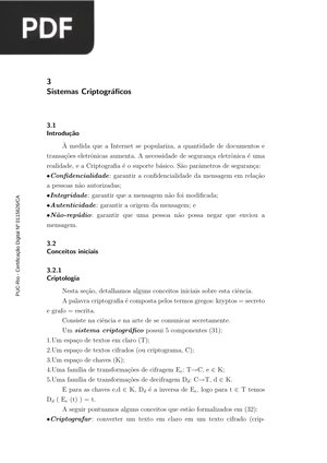 Sistemas Criptográficos