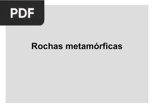 Rochas metamórficas (Apresentação)