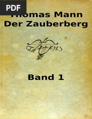Der Zauberberg - Erster Band (A Montanha Mágica I)