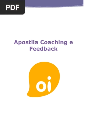 Apostila Coaching e Feedback