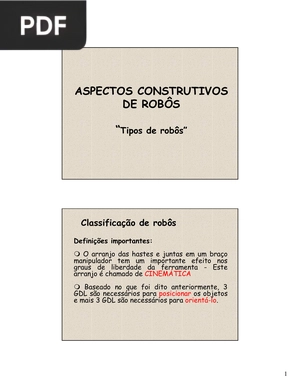 Tipos de robôs