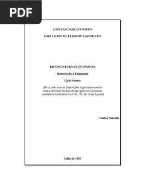 Introdução à Economia
