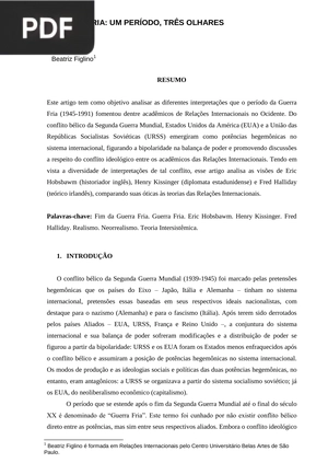 Guerra Fria
