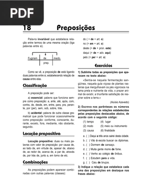 Preposições