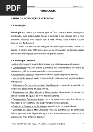 Hidrologia