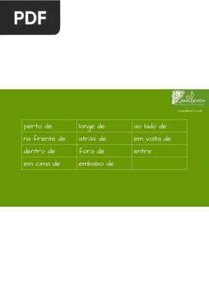 Preposições