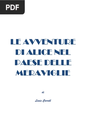 Le avventure di Alice nel Paese delle Meraviglie (Alice no País das Maravilhas)