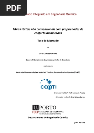 Fibras têxteis não convencionais com propriedades de conforto melhoradas