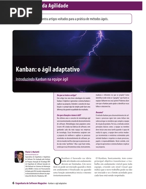 Kanban: o ágil adaptativo
