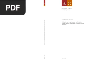 Melhoria das Propriedades do Poliéster através da Funcionalização com Poli (álcool de vinilo