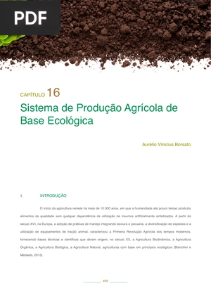 Sistema de Produção Agrícola de Base Ecológica