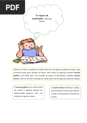 As regras de acentuação... para que serve?