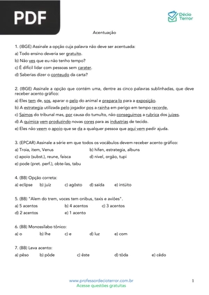Acentuação