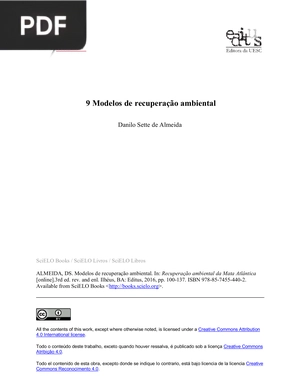 9 Modelos de recuperação ambiental