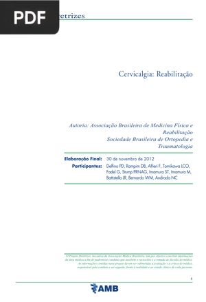 Cervicalgia: Reabilitação