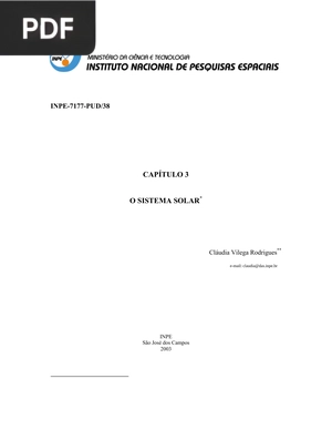 O sistema solar