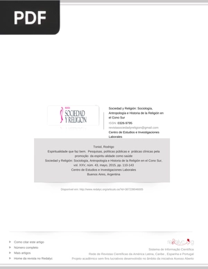 Espiritualidade que faz bem. Pesquisas, políticas públicas e práticas clínicas pela promoção da espiritu alidade como saúde