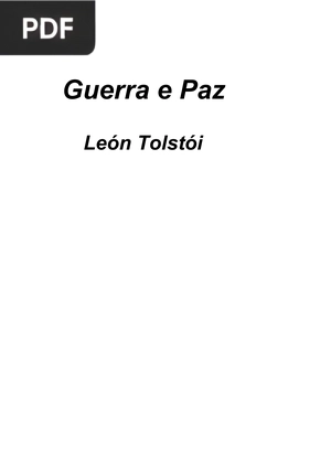 Guerra e Paz