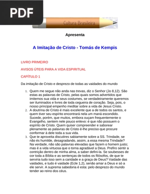 A Imitação de Cristo